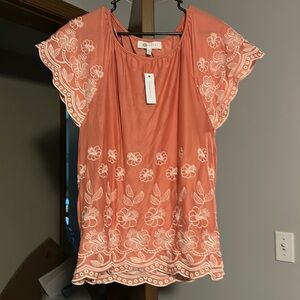 Beautiful new embroidered top